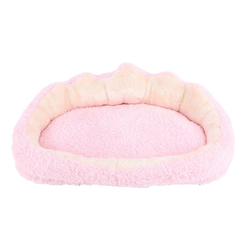 Plush Pet Bed Soft Warm Enhanced Comfort Multifunctional Spacious Dog Cat Sofa Bed for Winter Green