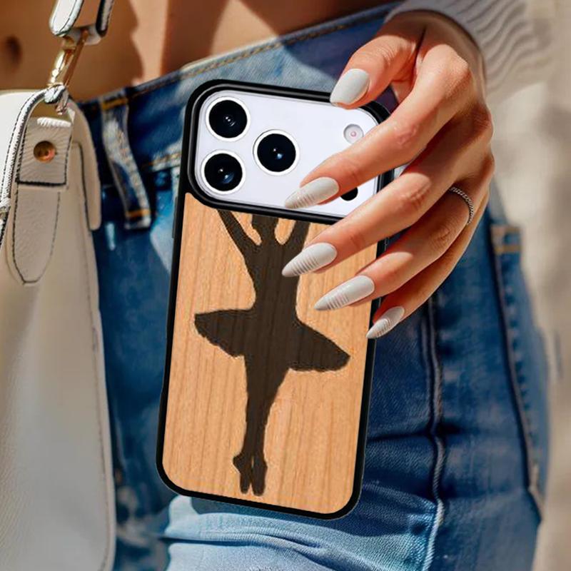Balletto Ballerina Dancer Scarpe Phone Case For iPhone 17 Air 14 15 13 12 Max Cover For Apple 14 15 16 16e 11 Pro Max Plus Coque