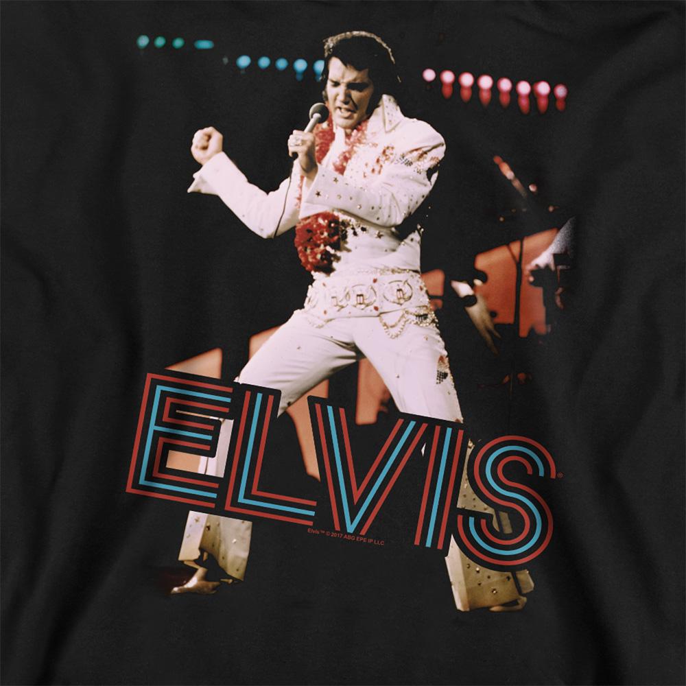 Elvis Presley Unisex Adult Hit The Lights Sweatshirt