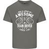 An Awesome Train Driver Looks Like Unisexs Light Cotton TShirt