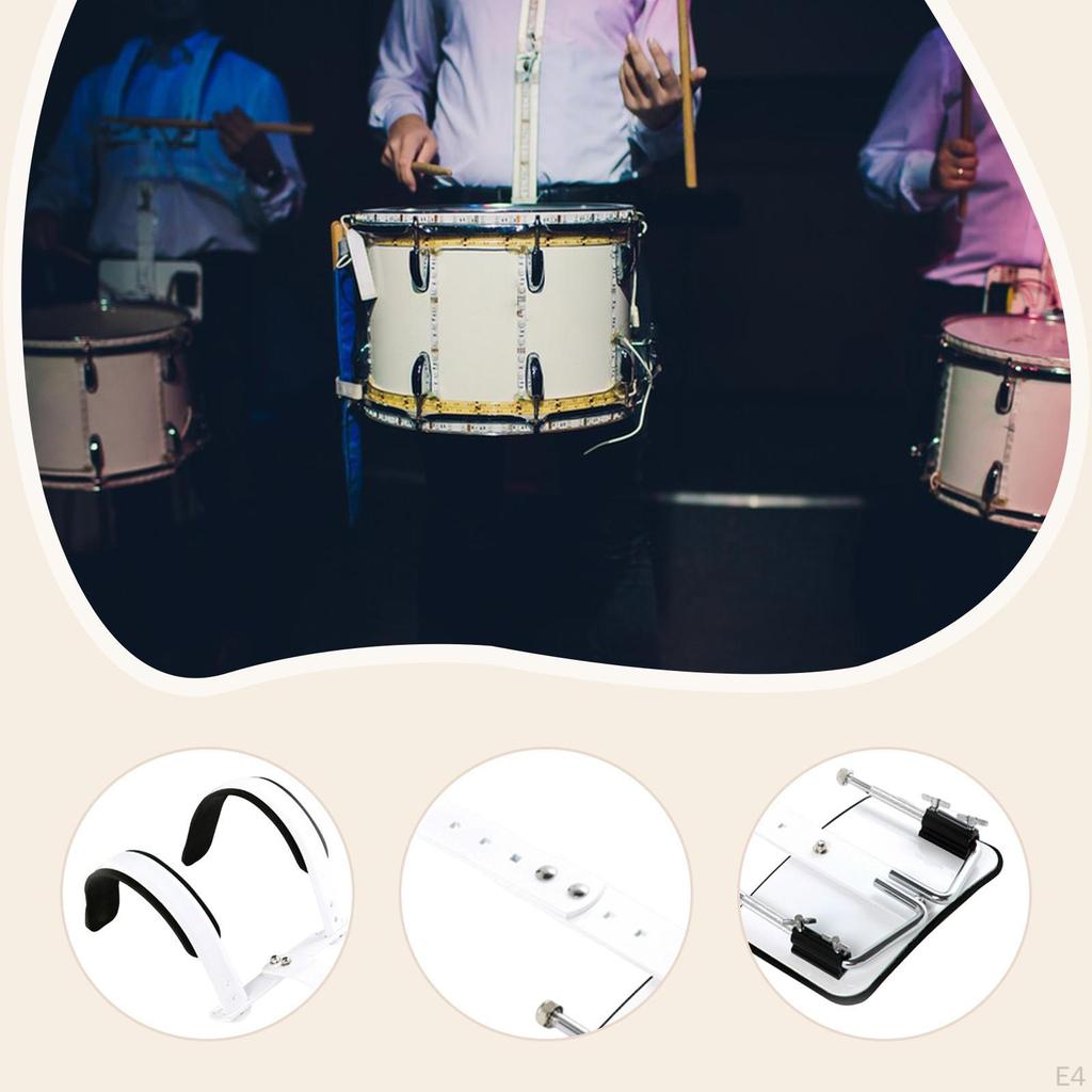 Snare Drum Carrier Accessories Attachment Easy to Install Percussion Instrument Belt Bass