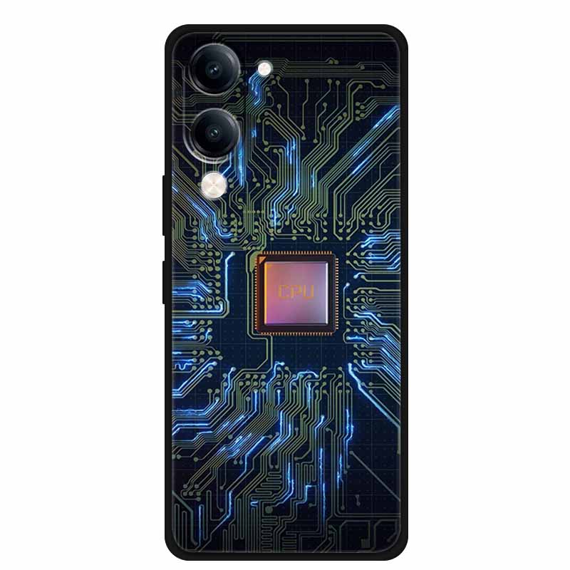 Case For Vivo Y04 Y04S Y37C 4G Soft Silicone TPU Protector Shell Cartoon Lovely Gift Anime Phone Cover Capa Y 04 04S 37C Bumper