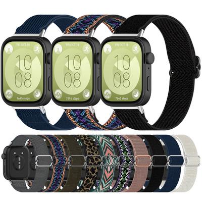 Nylon Quick Release Watch Bands Straps Multiple Color Adjustable Watchband for HUAWEI Watch Fit 3 Smartwatch