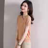 Women's Summer Ice Silk Knit Short-Sleeve T-shirt for Middle-Aged Women