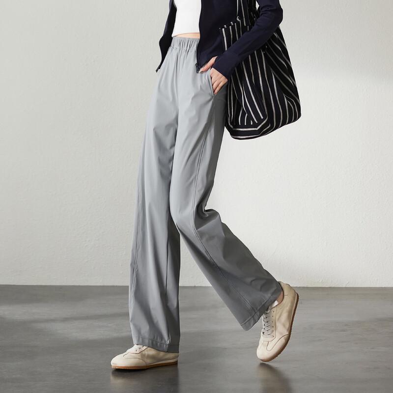 SOFSIL 2026 Spring High-Waist Wide-Leg Pants