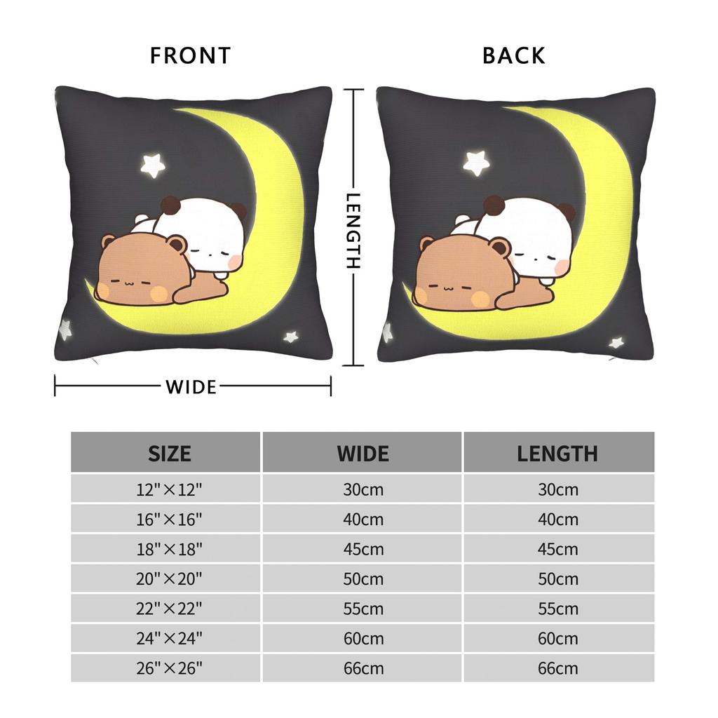 Bubu Dudu Sleep Pillow Cover  Fashion Pillow Case For Sofa Home Decoration Comfy Pillowcases Birthday Present
