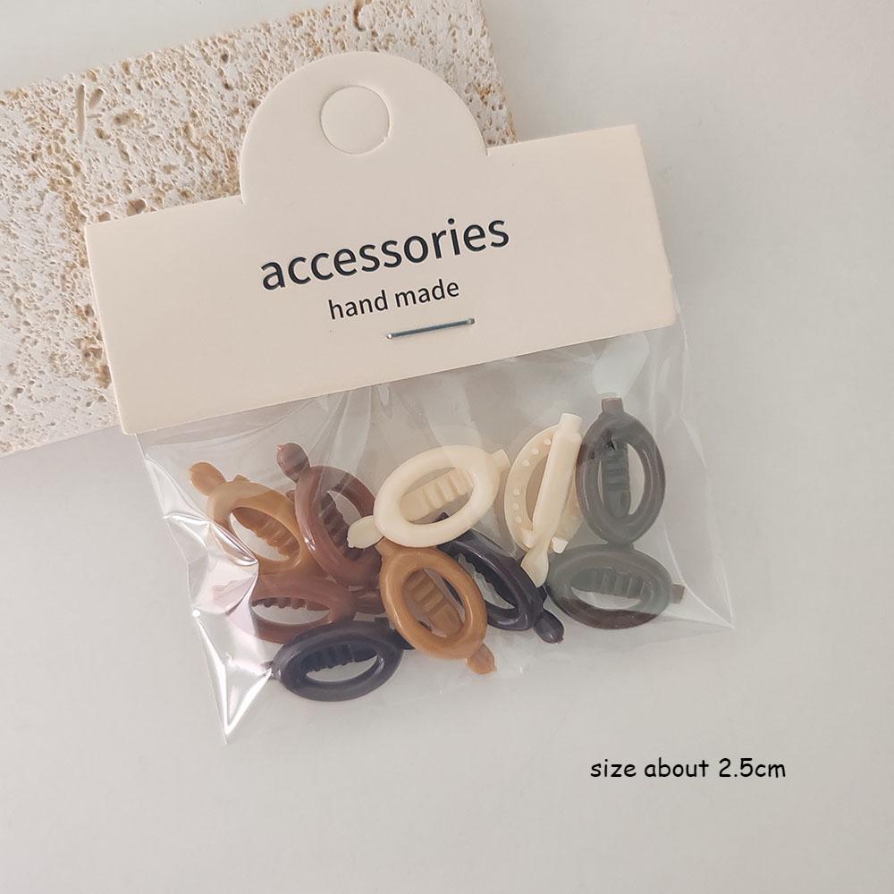 

10 шт. Милые конфетные разноцветные мини-заколки для волос в виде звезд и сердечек, боковые заколки для волос для девочек, женщин, детей, милые корейские аксессуары для волос