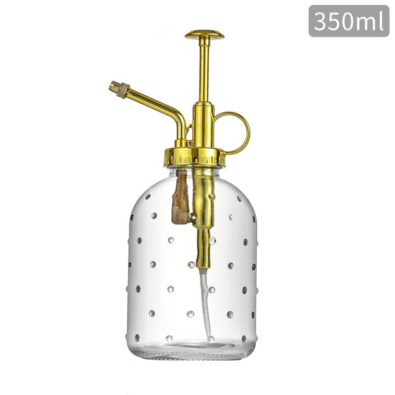 350ml Retro Nordic Pneumatic Gardening Household Watering Kettle Watering Disinfection Glass Watering Pot Meat Watering Kettle