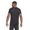 adidas Own the Run Short Sleeve Running T-Shirt, Men's, Black (FS9799), Size J/M (equivalent to Japanese size M)