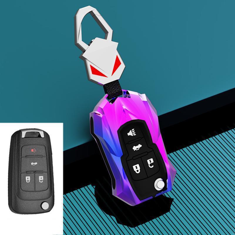 Zinc Alloy Car Remote Key Case Cover For Buick Chevrolet Cruze Aveo Trax Opel Astra Corsa Meriva Zafira Antara J