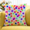 Fashion P-Polka Dot Figure World Various Sizes Square Pillow Case For Car Home Bedchamber Decor