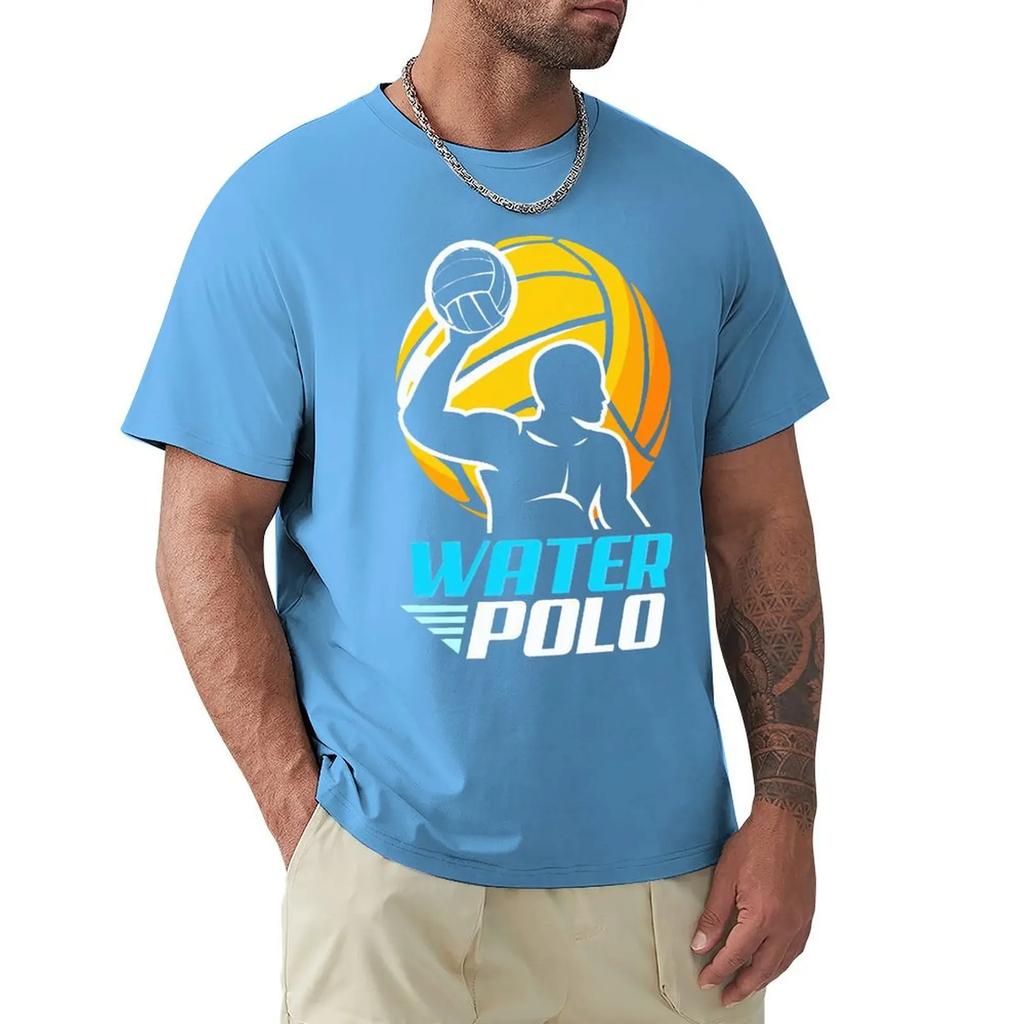 Water Polo Player T Shirts WoMen Man's T-shirt Cotton Summer Tshirts Short Sleeve Graphics T-shirts Tee Tops