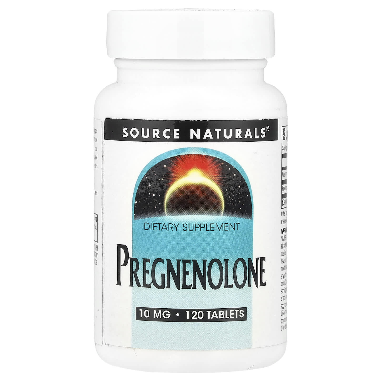 

Pregnenolone 10 mg, 120 tablets