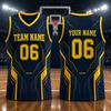Simple Fashion Basketball Jersey Team Uniforms For Men Custom Name Team Name Number Sports Vest Loose Quick Dry Tank Tops