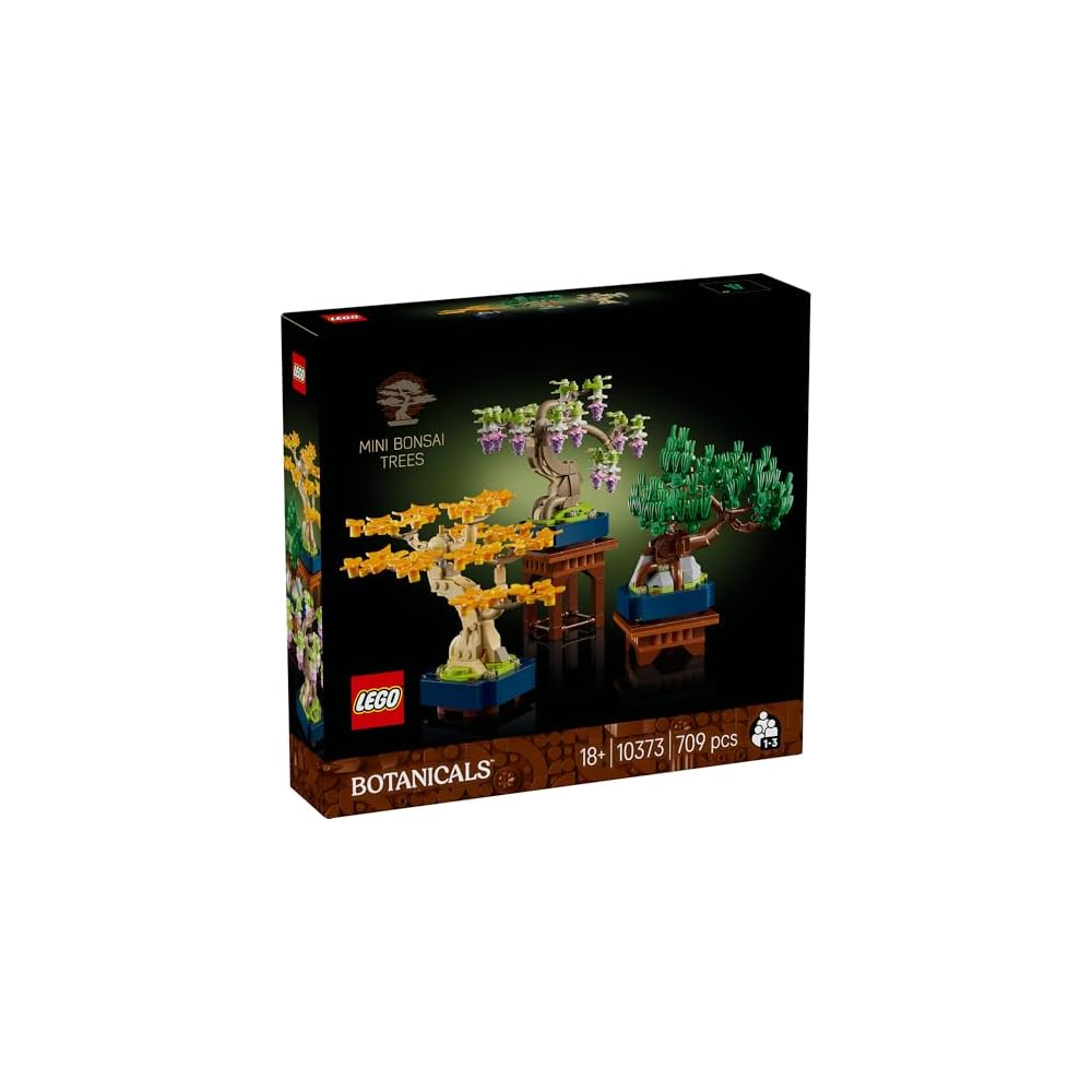 LEGO Botanical Mini Bonsai Toy Building Set 10373 for Home Decor and Art, Ideal Gift for Men and Women
