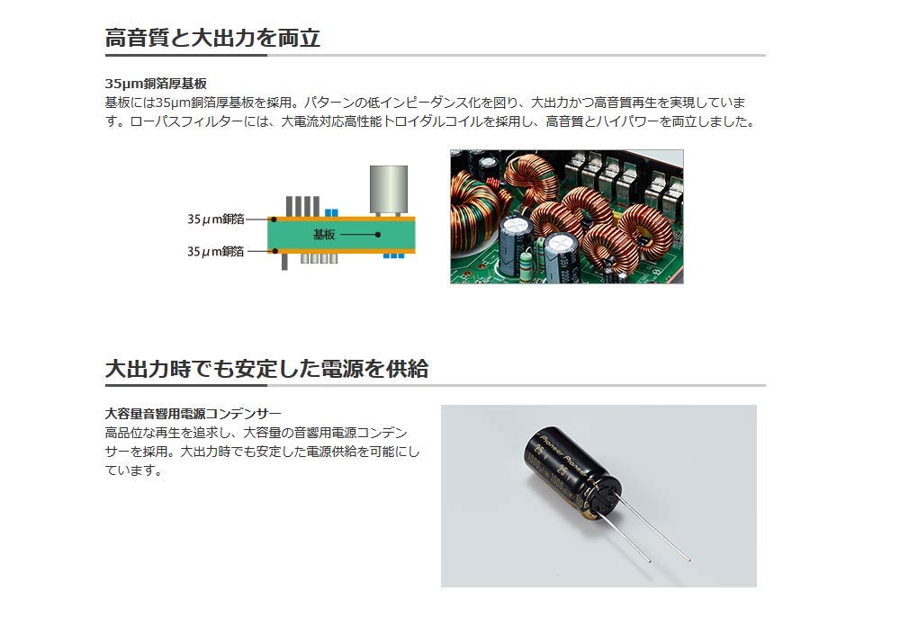 Pioneer 200W x 4 Bridgeable Power Carrozzeria GM-D8400 Amplifier,