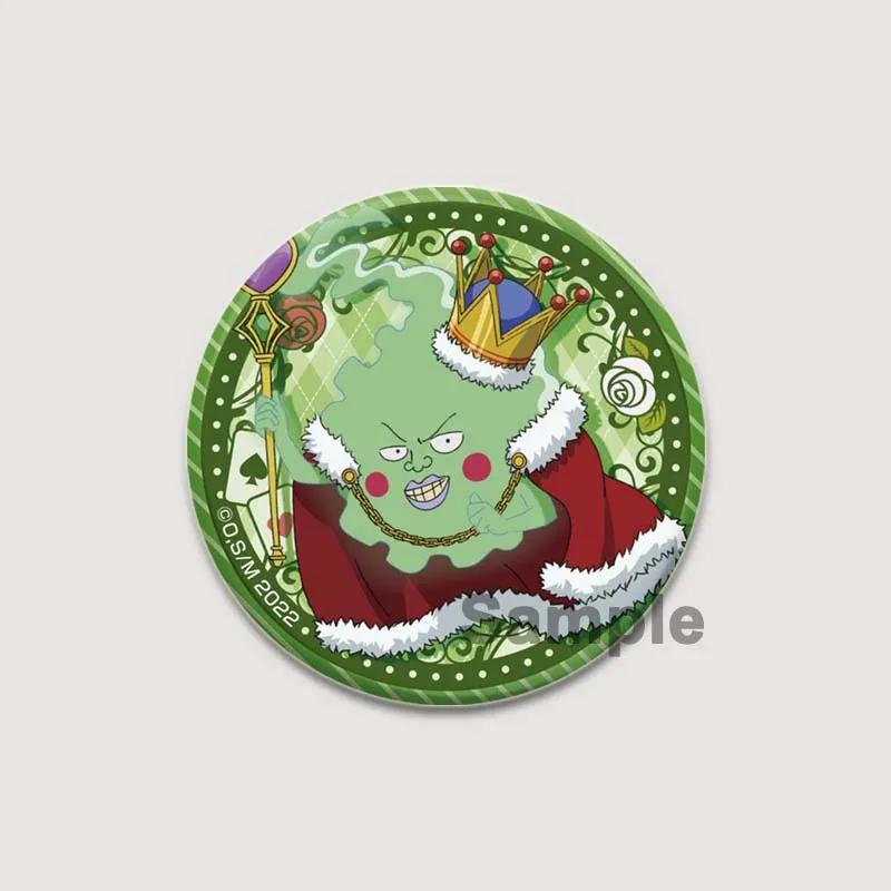 32/44/58mm Japanese Anime Mob Psycho 100 Badges On Backpack Accessories Lapel Pins Cartoon Brooches for Clothes Bag Decor Fans Gifts