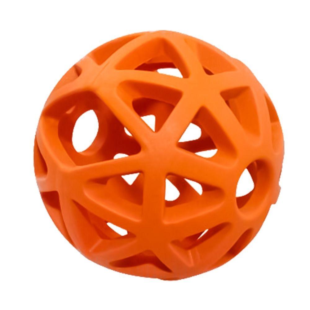 Interactive Rubber Bite Resistant Dog Toy Hollow Balls Pet Accessories Dog Chewing Toys