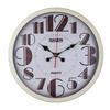 New Wood Grain Plastic Wall Clock, Light Luxury, Simple Silent Clock, Creative Decoration for Home Living Room and Bedroomclock