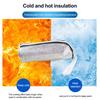 Baby Bottle Insulated Bag Aluminum Foil Thermal Carrier with Handle 3-Layer Thickened Bottle Pouch for Hot Cold Storage