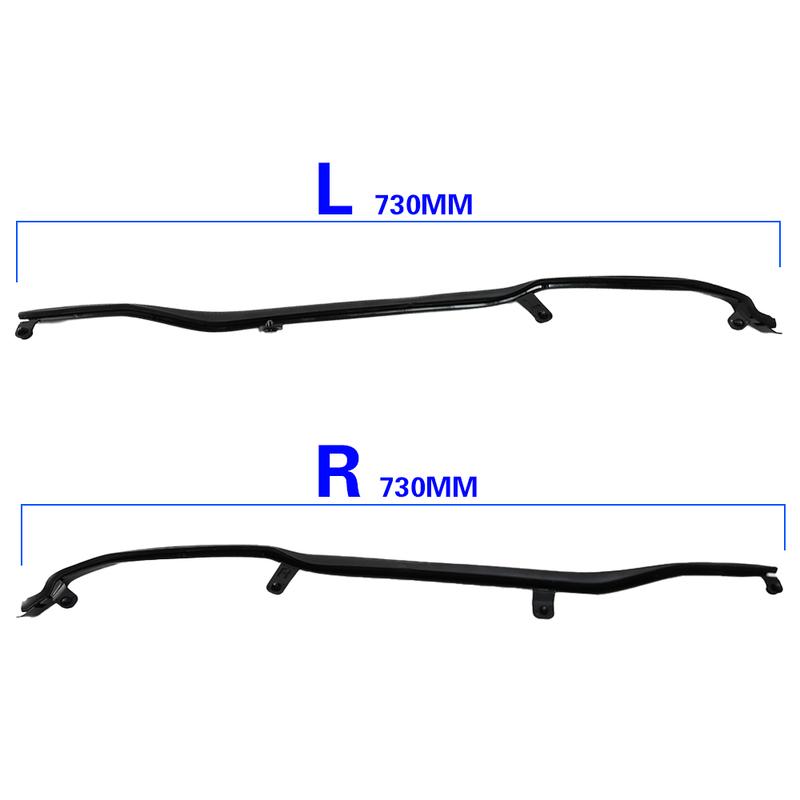 BB5Z7825324B BB5Z7825325B Window Door Molding Weatherstrip Seal Rear Left and Right Side for Ford Explorer 2011-