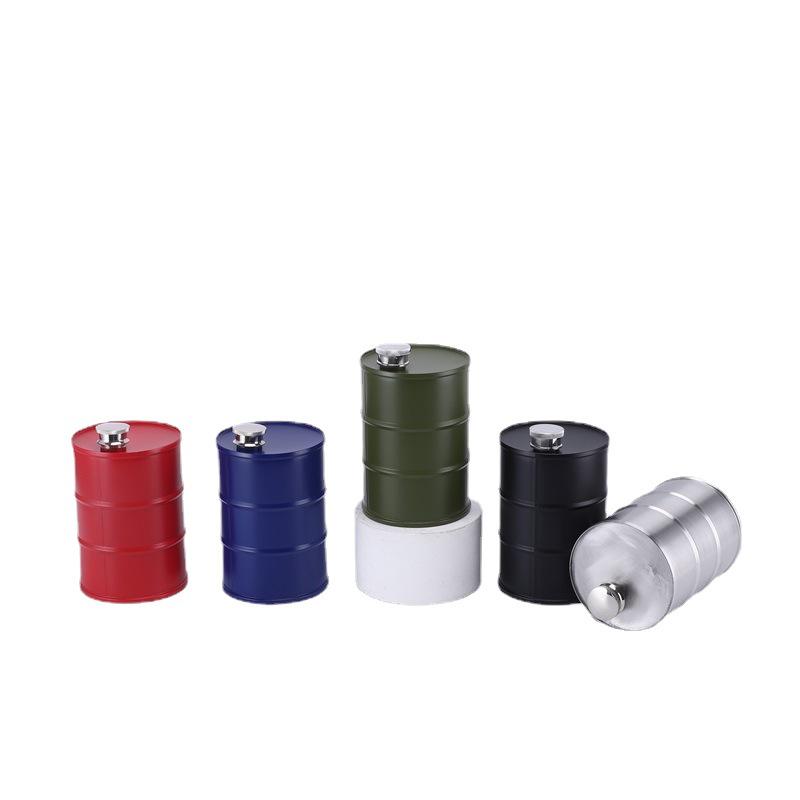 304 Stainless Steel Portable Camping Flask and Wine Barrel