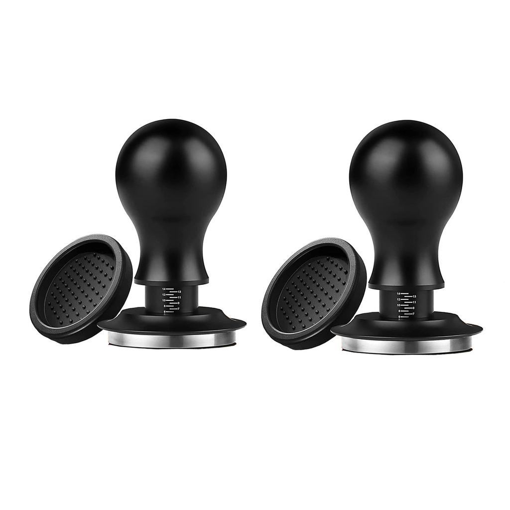 Adjustable 51/58mm Coffee Tampers Powder Press With Constant Steel Filler Spring Loaded Coffee Graduated Solid Stainless