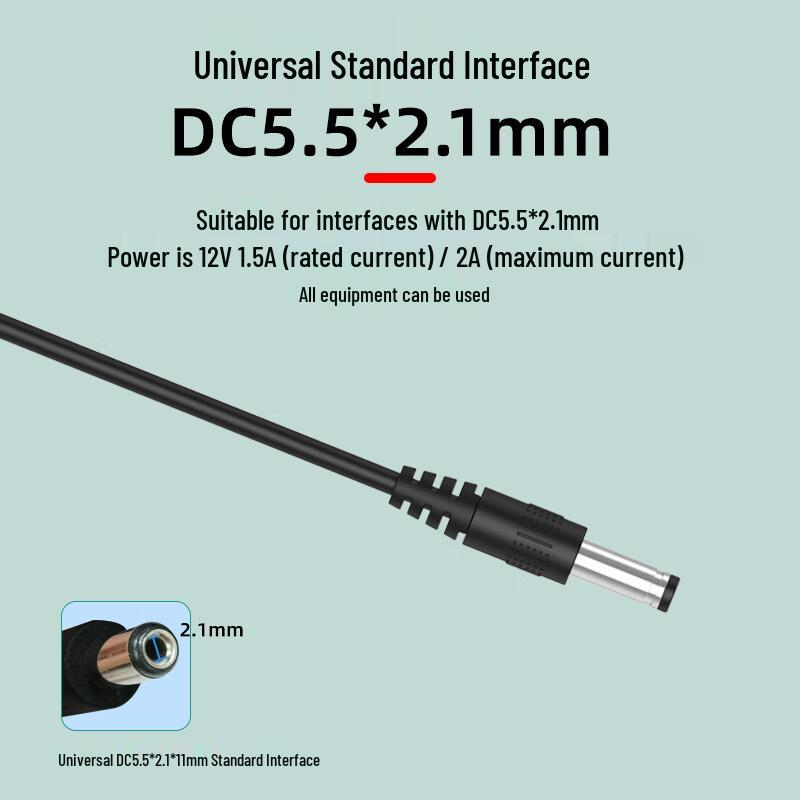 DC12V2A Outdoor Rainproof Power Adapter for Security Cameras