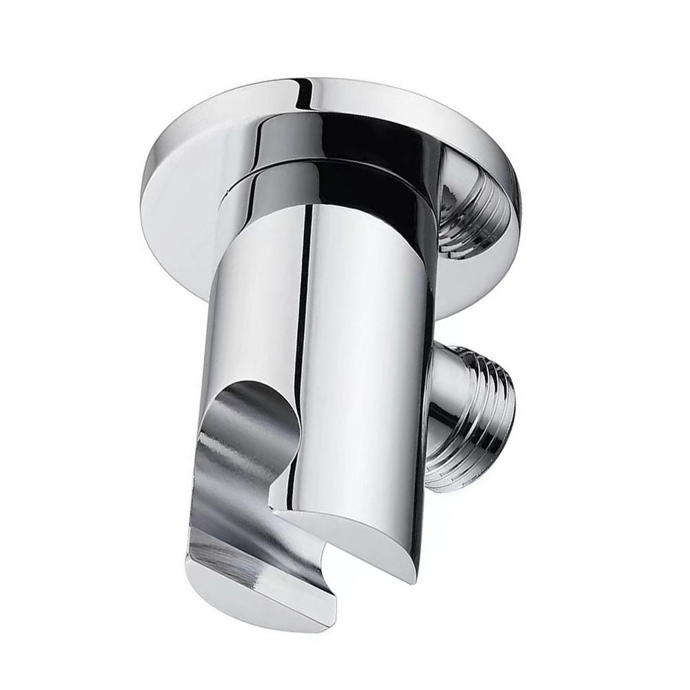 Wall Mounted Outlet Elbow Shower Hose Connector Head Holder Bracket Holder