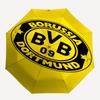 Borussia Dortmund Theme Automatic Umbrella, Lightweight & Portable, 8 Rib, Perfect for Outdoor Travel, Birthdays, Christmas, Gifts.