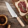 9pcs Japanese Knife Set Fish Slicing Cooking Santoku Knife High Carbon Steel Sashimi Sushi Multifunctional Chef Knife
