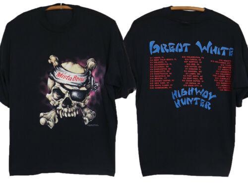 

Vintage 1989 for Fan Great WhiteDoubleS wbr ided Tshirt Size S5XL Unisex T-Shirt XXL