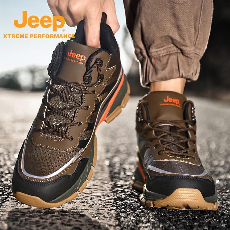 JEEP Men s Mid-Top Outdoor Hiking Boots 43