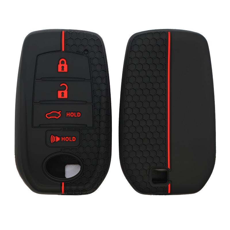 Toyota 4-Button Key Bag for Tundra, RAV4, Corolla, Tacoma, Sienna