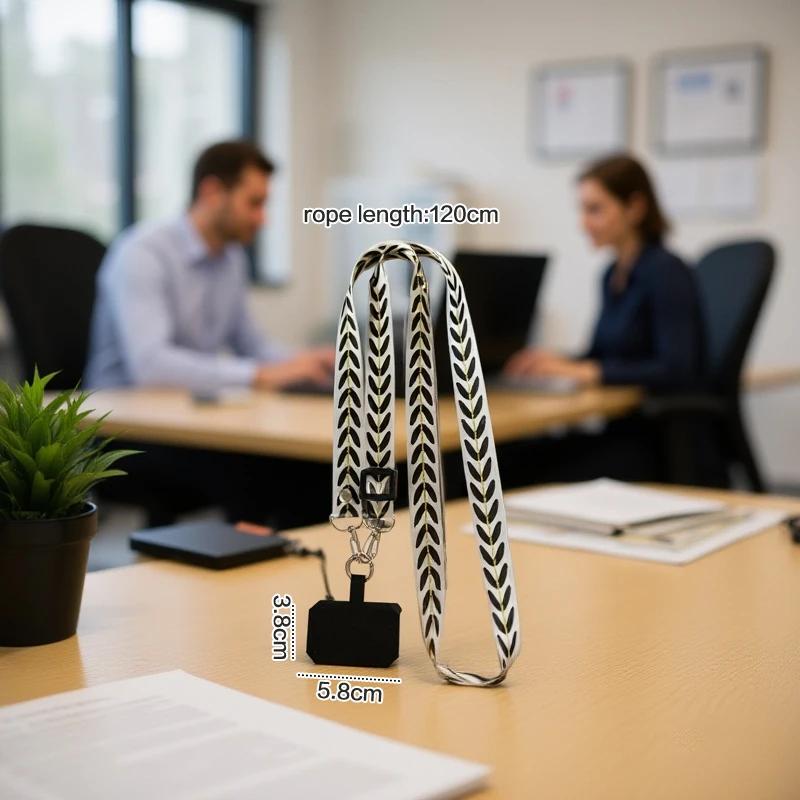 Adjustable Mobile Phone Lanyard Long Crossbody Neck Strap Phone Strap Anti-lost Hanging Rope Universal Gasket For All Phone Case