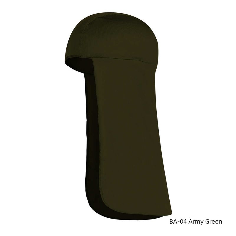 

Breathable Hiking Outdoor Sports Summer Headscarf Liner Cycling Shawl Long Tail Hat. Toe Cap Amazon BA-04 Army Green All yards