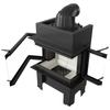 Air Insert Fireplace KRATKI PRO NBC 7 kW FI160 L/R + Recuperation Kit