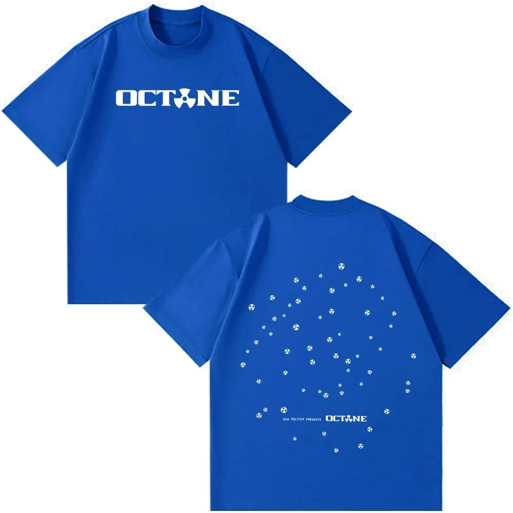 Rapper Don Toliver Octane Tour 2026 Grafik T-Shirt Herren Damen Hip Hop T-Shirts Kurzarm Baumwolle Locker Freizeit T-Shirts