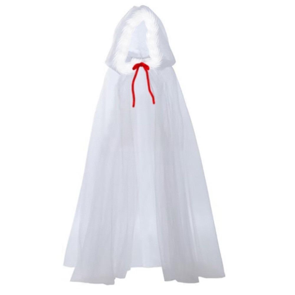 Polyester Witch Wizard Hooded Cloak Fairy Tale Cosplay Costume Cape Red Riding Hood Kids/Adults