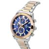 Casio Edifice Analog Chronograph Two Tone Stainless Steel Blue Dial Quartz EFB-710SG-2AV 100M Men's Watch