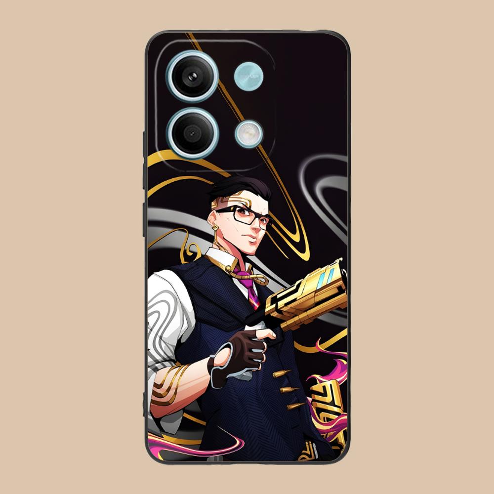 Valorant Chamber Mobile Phone Case for Xiaomi 15 14 13 12 Mi 11 T Ultra Lite Pro S X 5G Colour Protective Pretty Luxury Cover