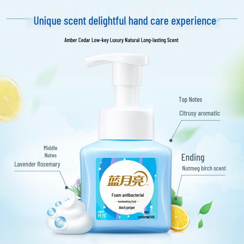 Blue Moon Foaming Hand Soap - Amber Cedar Scent