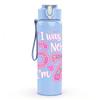 1PC Pink Glitter Number 67 Girly Art Print 750ml Color Plastic Sports Water Bottle Leakproof Flip Straw Lid Suitable for Sports Office Home Use