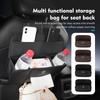 Leather Car Headrest Storage Box Backseat Hook Organizer Holder For Mercedes Benz W211 W124 W176 W177 C180 C200 C260 C300 GLC