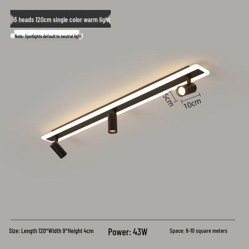 Frameless LED Ceiling Light for Living Room and Hallway