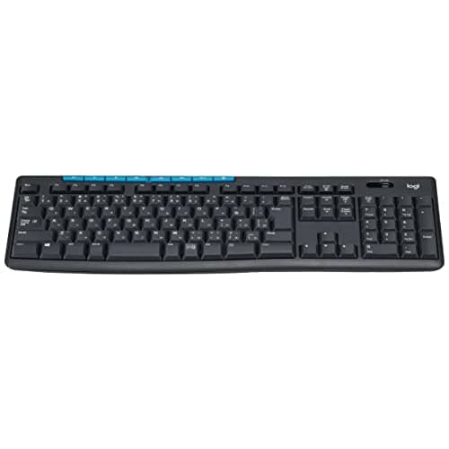 Logitech Wireless Keyboard K275 Wireless Keyboard Wireless Thin Numeric Keypad USB Connection Unifying Windows