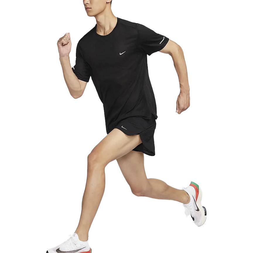 New Nike Dri Fit T Shirt Men's Black FZ0584-010