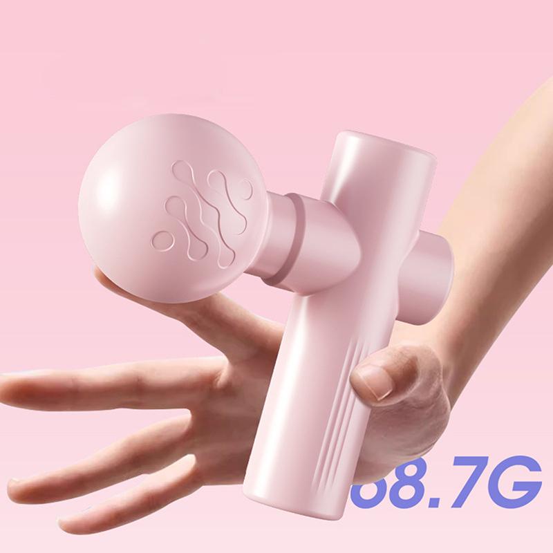 Mini Fascia Tool Vibrating Fast Rechargeable Dual Head Both Portable Muscle Relaxation Full Body Universal Massage Artifact