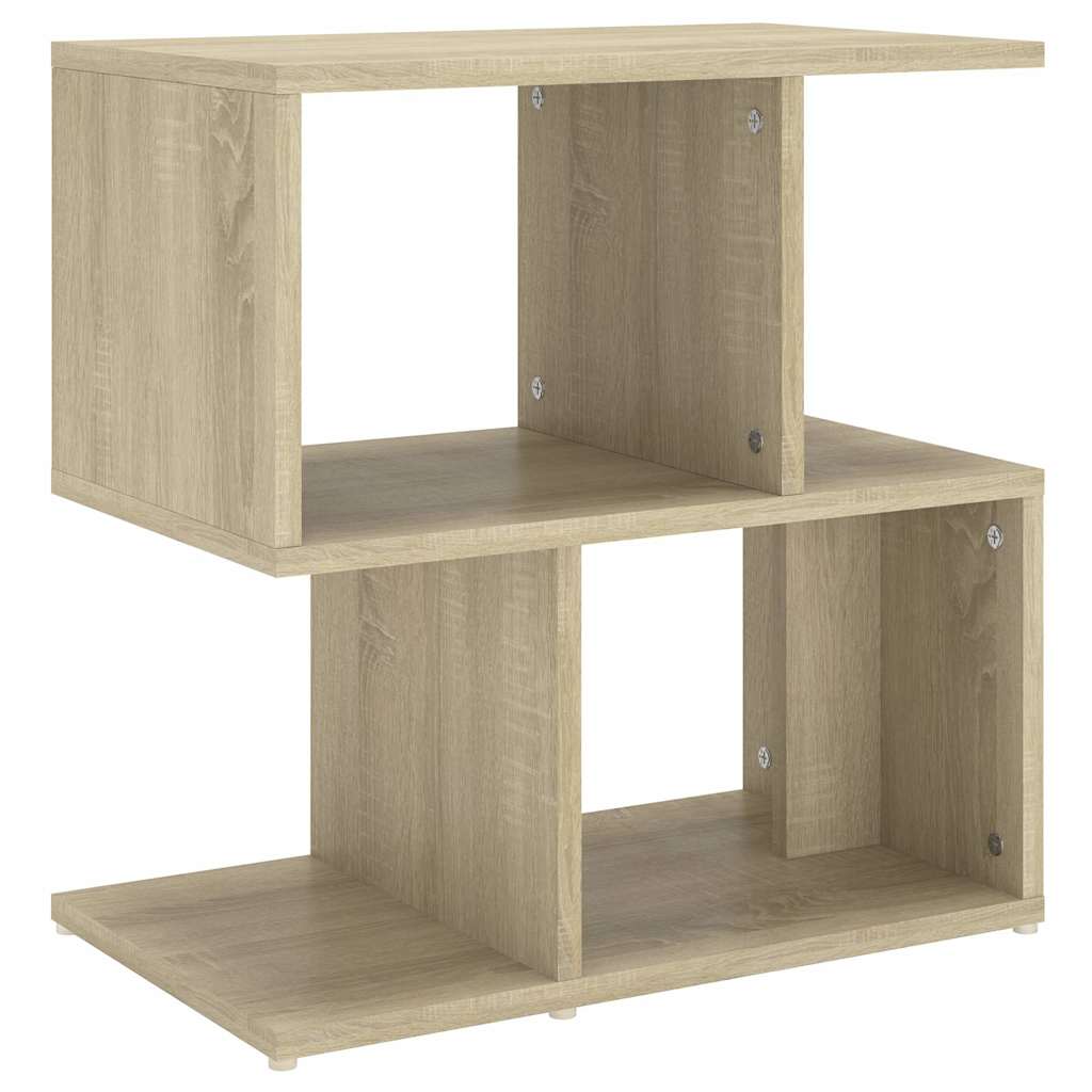 Vidaxl Szafka Nocna, Dąb Sonoma 50X30X51,5 Cm, Materiał Drewnopochodny