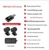 Dual Recording Motorcycle Dash Cam: Front/Rear, HD Night Vision, GPS, Waterproof, WiFi